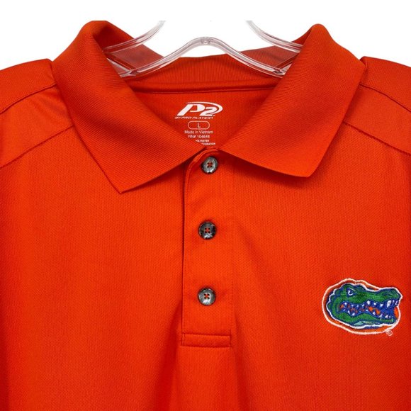 P2 by Pro Player Florida Gators Embroidered Short Sleeve Polo Sz L - Picture 2 of 8